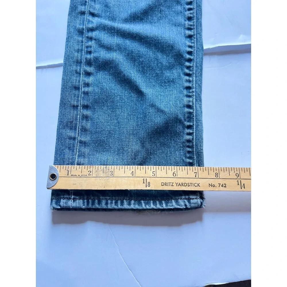 Levis 511 Skinny Jeans Mens 32x32 Medium Wash Blue Denim Stretch 05511-4406